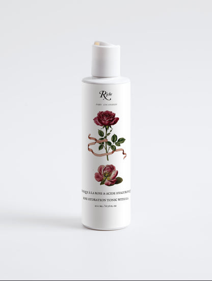 TONIQUE À LA ROSE & ACIDE HYALURONIQUE